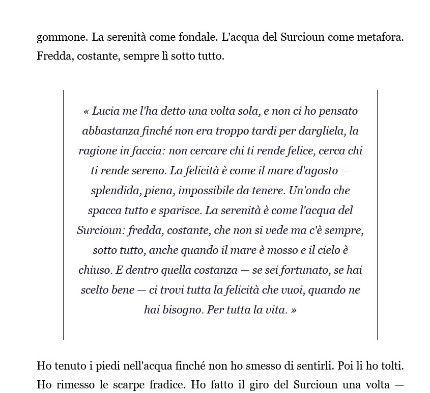 La massima di Lucia
